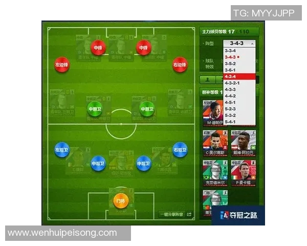 mg足球明星阵型解析与战术运用探讨助力球队夺冠之路